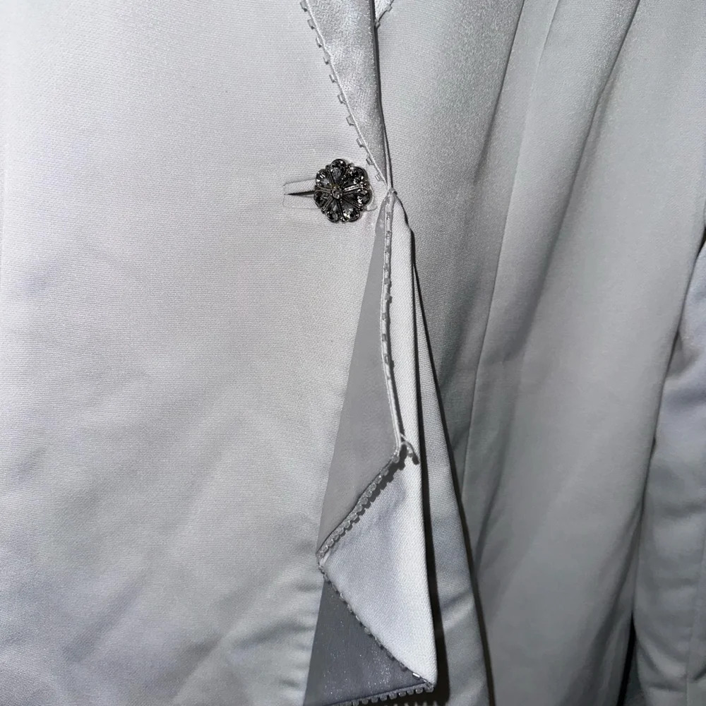 Vintage Women's Capri Blazer, White, Size 16 - Picture 4 of 7